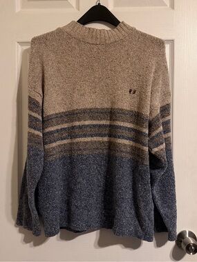 Vintage Hang Ten Striped Sweater